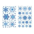thumbnail image 1 of Window Clings Christmas Decorations 20*30cm Reusable Snowflake Window Clings Large Set Removable Static Stickers for Holiday Home Office Party Winter Decorations Glass Door Display, 1 of 5