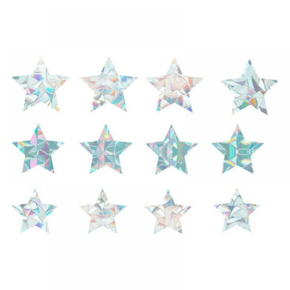 Window Clings Static Rainbow Glass Stickers Window Glass Decals Sun Catcher Decorations Non Adhesive Prismatic Vinyl for Prevent Stop Birds