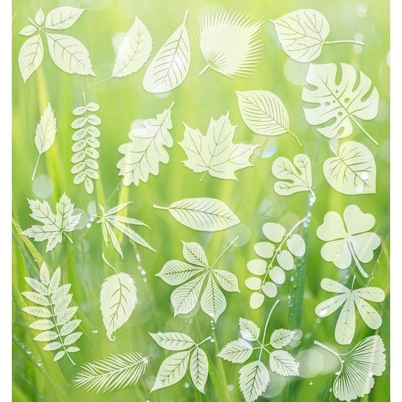 Window Clings for Birds, 26 Pcs Window Decals to Prevent Bird Strikes