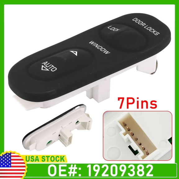 Window Control Switch Module 12135165 For Chevrolet Corvette C5 1997-2004