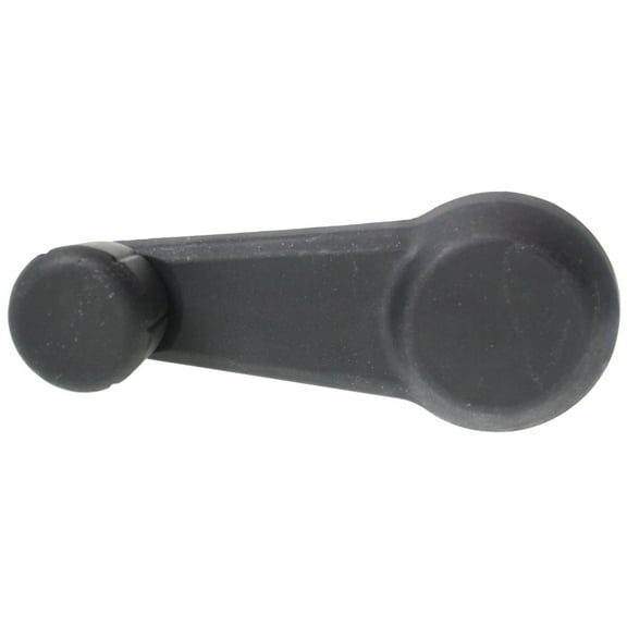 Window Crank Compatible with Chevrolet Colorado 2004-2011 Textured Black Plastic Passenger Side=Driver Side (=REAR)