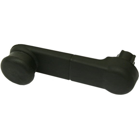 Window Crank Compatible with Ford F-Series 1997-2014/Ranger 1993-2011/Super Duty 1999-2016 Textured Black Plastic