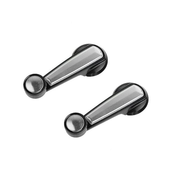 Window Crank Handle Set 2 Piece - Compatible with 1977 - 1980 Chevy C10 Suburban 1978 1979