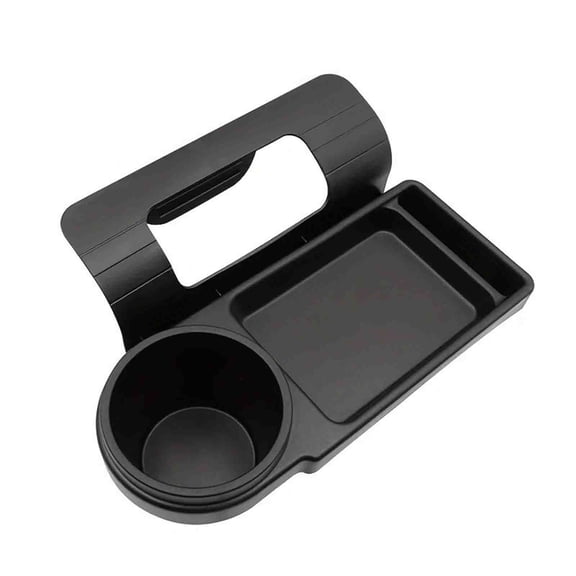 Window Cup Holder With Tray For Car Truck And Vehicle Door Mount For Phone Keys Bottle And Change