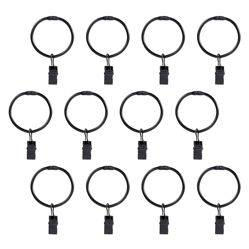 Window Curtain Rings Curtain Clips Decorative Drapery Window Curtain