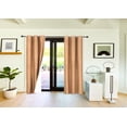 thumbnail image 1 of Window Curtain for Bedroom ADAM Home Decor 1 Panel Thermal 100% Blackout full Room Darkening Grommets Gold 95" Length, 1 of 4