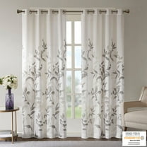 Window Curtains, Burnout Printed Curtain Panel, Blackout Curtains, Sheer Curtains,