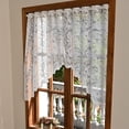 thumbnail image 1 of Window Curtains Short Small Window Curtains,Kitchen Blinds for Windows Over Sink,Lace Sheer Valances Curtains for Short Windows(1 Panel), 1 of 6