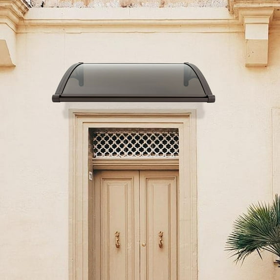 Window Door Awning Canopy, Front Doors/Windows Overhang Awning for Sun Shutter, Patio Awning Canopy 40.15*30.31*9.25in