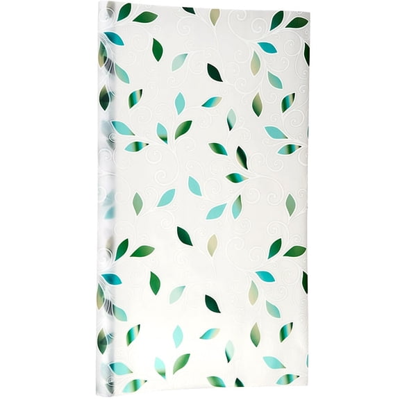 Window Film PVC Embossed In Flower Geometric Ivy Or Square Design - Ivy