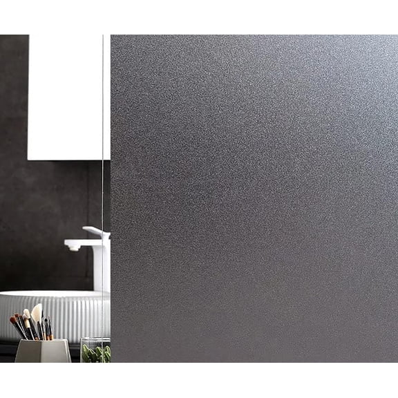 Window Films for Privacy, Static Cling Frosted Glass Sticker, Suitable for bathroom, toilet, kitchen and other spaces