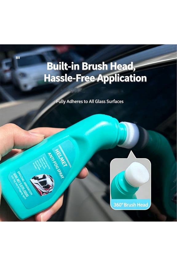 Window Fog Spray, Coating Defogging Spray, Windshield Anti Fog Spray,Rainproof Windshield Fog Prevention, Car Window Supplies, for Lens, Goggles, Mirrors