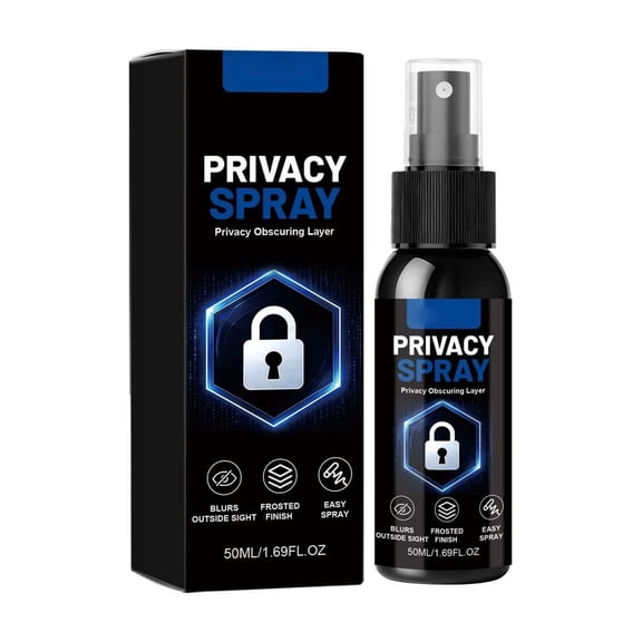 Window Frosted Spray Temporary Obscuring Glass Spray for Bathroom Shower Door Window Peeping 50ml