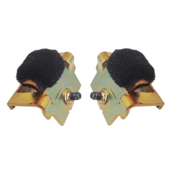 Window Glass Guide Bracket Set With Felt 1970-1981 Firebird/Trans AM and Camaro