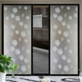 thumbnail image 1 of Window Glass Waterproof Frosted PVC Self-adhesive Film Privacy Covering Decorative Films Flower Stickers for Home Bathroom Bedroom Office, 1 of 6