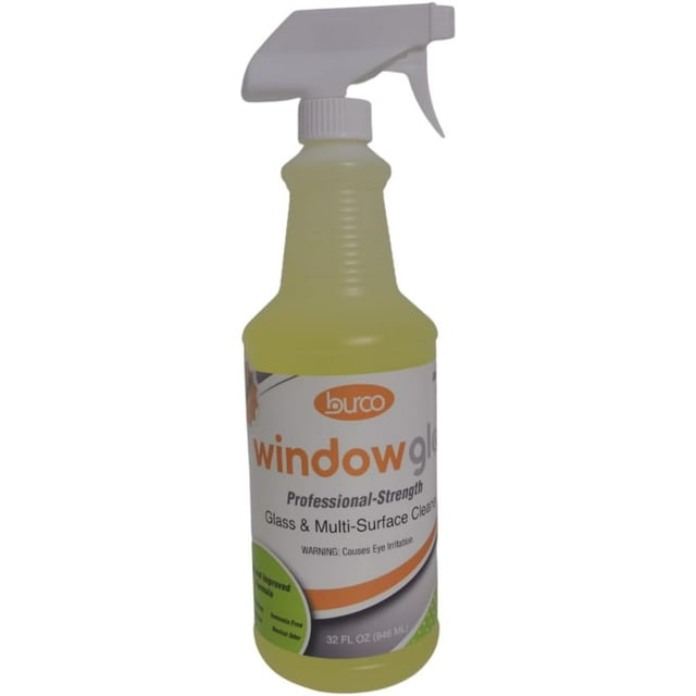 Window Glo Glass Cleaner 32oz Spray Bottle