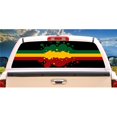 thumbnail image 1 of Window Graphic Back Truck Decal - Rasta Flag Rear, 1 of 1