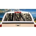 thumbnail image 1 of Window Graphic Truck View Thru Vinyl Decal - Tree Camo Rear, 1 of 1