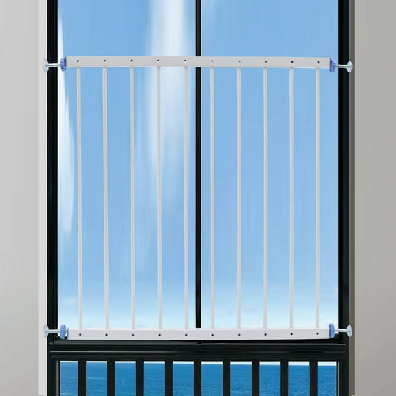 Window Guard, Adjustable Wide Safety Window Guard Prevents Accidental Falls, Home Security Interior Bar Guard for Windows Wide (1 Panel)