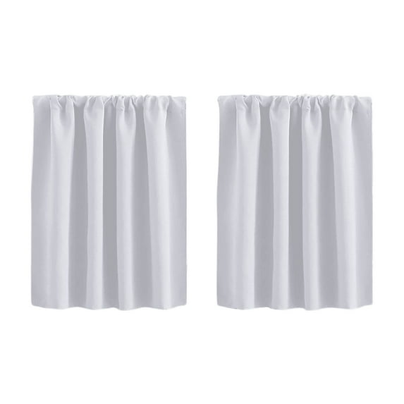 Window Half Short Curtains, High Density Material, Perfect for Small Spaces Bedroom Dining Room Kitchen Bathroom One Size