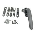 thumbnail image 1 of Window Handles Casement Locking Handle Door Handle with Screw Fixing Window Hardware Push Open for Double Glazing Door Window Lock Buckle Right, 1 of 9