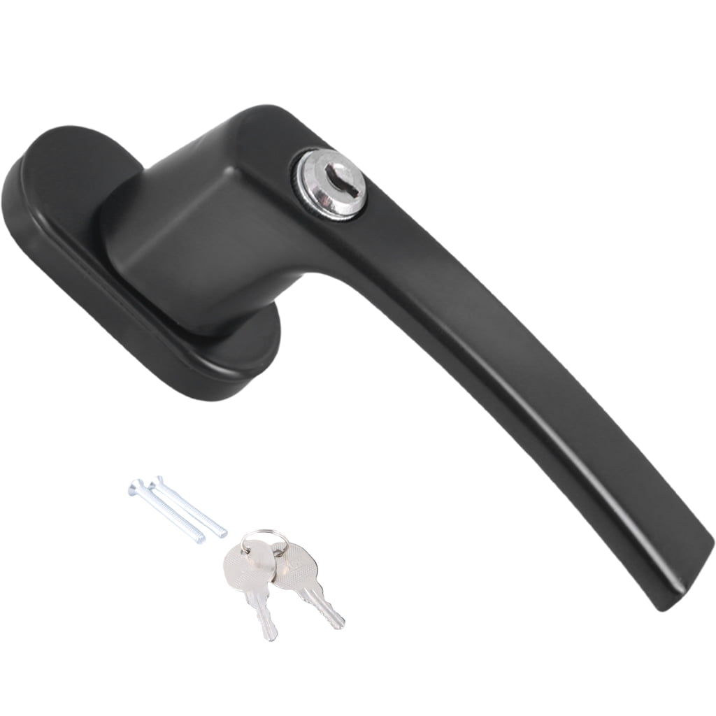 Window Handles Lock With Key & Screws Lockable Double Glazing Window