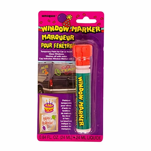 Window Marker, Red, 1ct (Pack of 5)