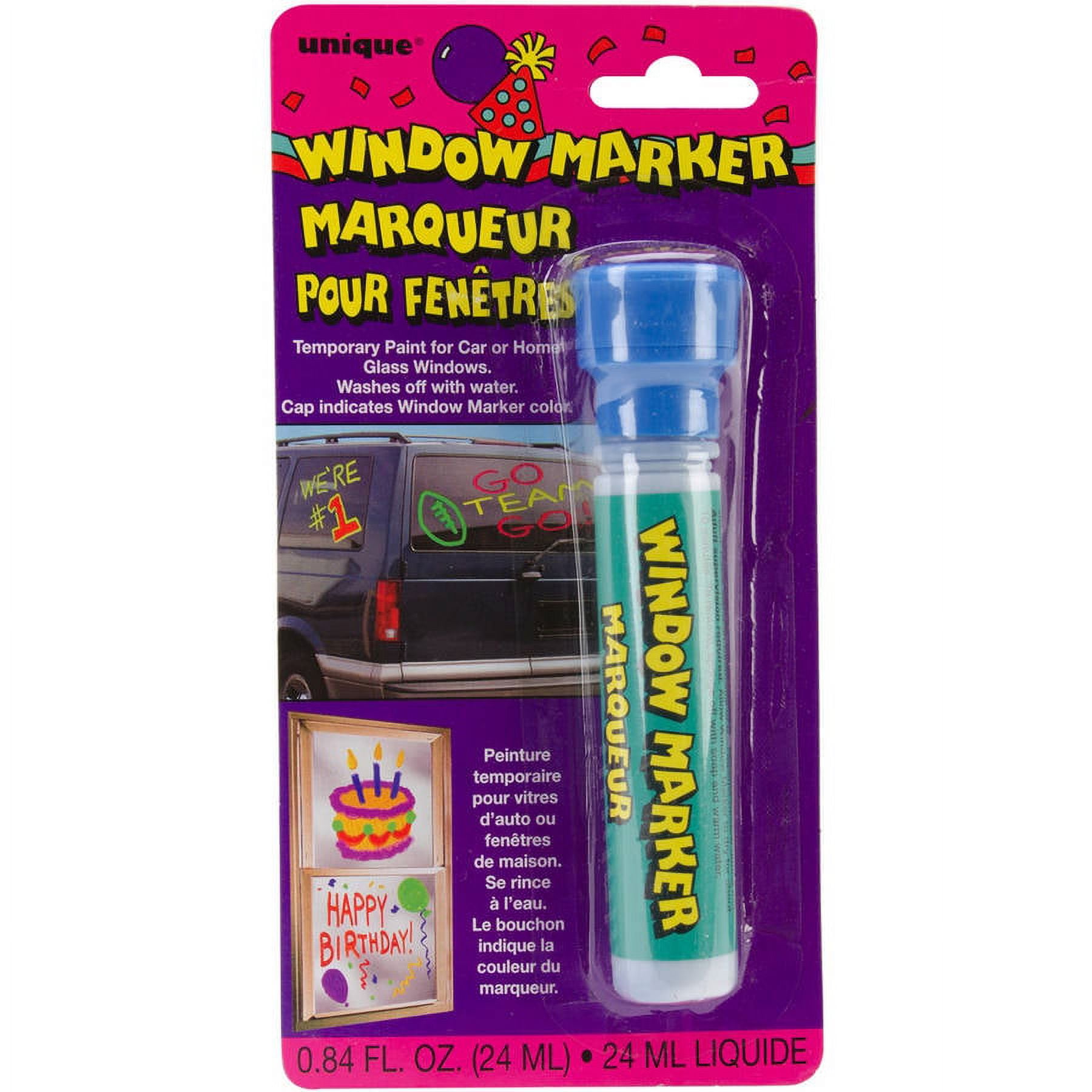 Chroma Red, White, Yellow, Blue Window Markers 144