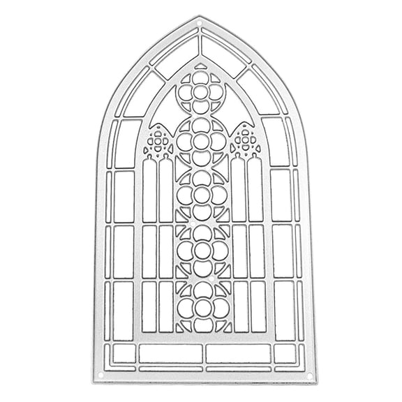 Window Metal Cutting Dies Stencil Scrapbooking Album Stamp Paper Card Embossing Decor