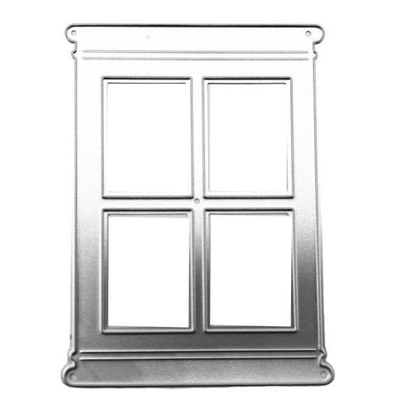 Window Frame Carbon Steel Die Cut Stencils Decorative Embossing Paper Dies for Scrapbooking Photo Album Card Making