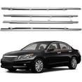 thumbnail image 1 of Window Molding Trim for Honda Accord 2008-2012,4-Door Sedan,Chrome Outside Door Weatherstrip Window Seal Belt,Replace#72410-TA0-A01 72450-TA0-A01 72910-TA0-A01 72950-TA0-A01, 1 of 14
