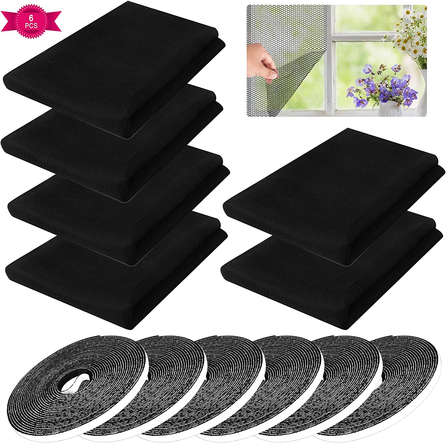 Window Mosquito Net,3 Fly Screens Window Net Insect Net Insect Net ...