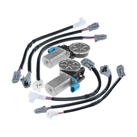 Window Motor Set 2 - Compatible with 1998 - 2000 Toyota Sienna 1999