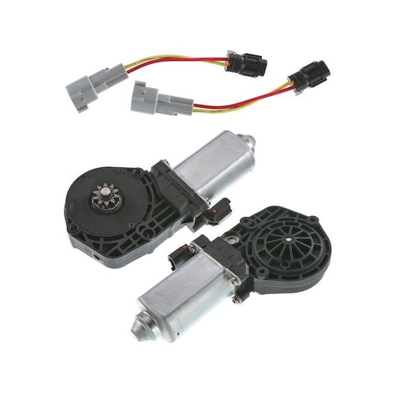 Window Motor Set 2 - Compatible with 2000 - 2005 Ford Excursion Sport Utility 2001 2002 2003 2004