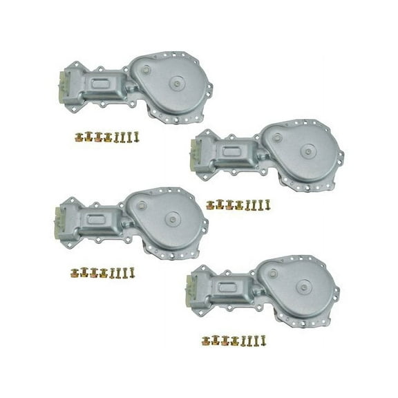 Window Motor Set 4 Piece - Compatible with 1980 - 1990 Chevy Caprice 1981 1982 1983 1984 1985 1986 1987 1988 1989
