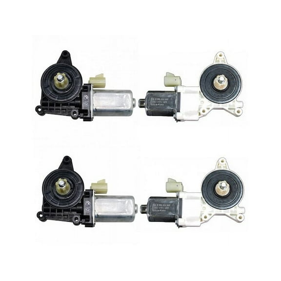 Window Motor Set 4 Piece Set - Compatible with 2001 - 2006 Chevy Silverado 3500 2002 2003 2004 2005
