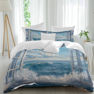 Wake In Cloud 3 Piece Full Comforter Set B0043 BZ3 250 F(M