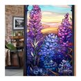 thumbnail image 1 of Window Privacy Film 40/60x100cm Colorful Retro Flower Birds Window Glass Electrostatic Stickers Removable Window Privacy Stained Decorative Film, 1 of 7