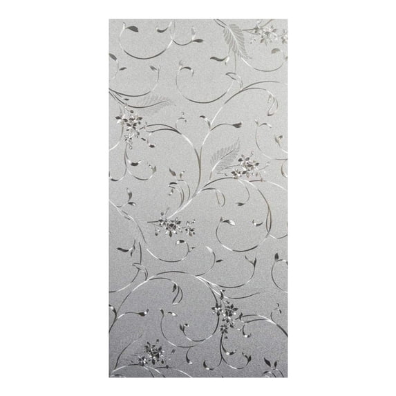 Window Privacy Film, 78.7inch Window Opaque Glass Film, Window Decorative Film, Reusable Door Stickers for Bathroom Home Office