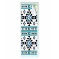 thumbnail image 1 of Window Privacy Film Blue Aztecs Stained Glass Window Film Decorative Sun Block Window Cover Southwestern Stripe Native American Boho Window Clings Static Adhesive Sticker for Bathroom 23.6"x78.7", 1 of 7