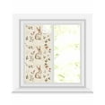 thumbnail image 1 of Window Privacy Film Bunny Flower Stained Glass Window Film Decorative Sun Block Window Cover Farmhouse Rabbit Plant Pastoral Fruit Window Clings Static Adhesive Sticker for Bathroom 17.7"x39.3", 1 of 7