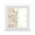 thumbnail image 1 of Window Privacy Film Coastal Shell Conch Stained Glass Window Film Decorative Sun Block Window Cover Summer Beach Starfish Burlap Window Clings Static Adhesive Sticker for Bathroom 17.7"x39.3", 1 of 7