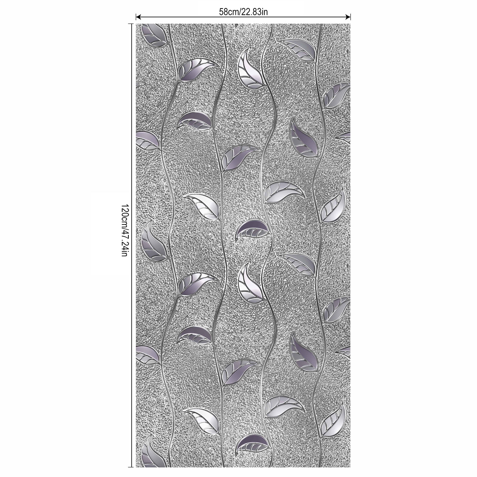 Window Privacy Film,Decorative Window Film, Stained Glass Window