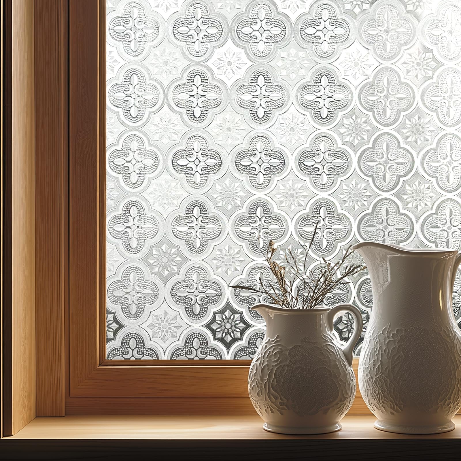Window Privacy Film Decorative Window Film for Home, 17.7x78.7 inch ...