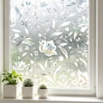 thumbnail image 1 of Window Privacy Film, Decorative Rainbow Static Cling Window Film, UV Blocking Removable Glass Sticker for Home Kitchen, 15.74"x78.7", 1 of 5