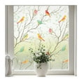 thumbnail image 1 of Window Privacy Film Frosted Privacy Static Cling Window Film, UV Blocking Decorative Stained Glass Sticker For Front Door Bathroom, 1 of 3