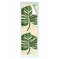 thumbnail image 1 of Window Privacy Film Green Botanical Stained Glass Window Film Decorative Sun Block Window Cover Vintage Palm Leaves Tropical Window Clings Static Adhesive Sticker for Bathroom 17.7"x78.7", 1 of 7