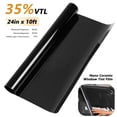 thumbnail image 1 of Window Privacy Film One Way, Blocking Premium PET Material Daytime Reflective Heat Control Anti UV Door Sticker Window Tint for Home Office Living Room Ultraviolet Rejection 99%, 1 of 13