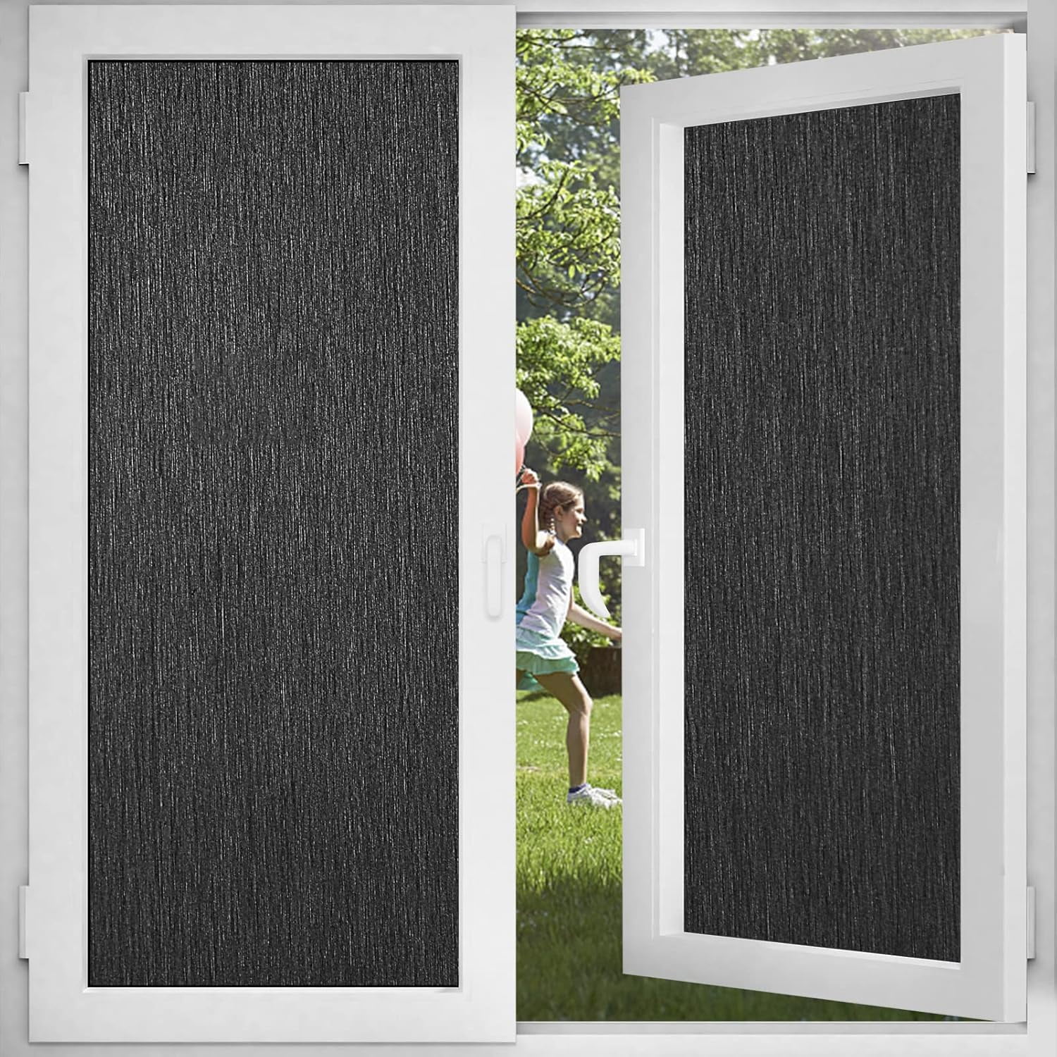 Window Privacy Film One Way Daytime Mirror Tint Treatments UV Heat ...