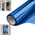 thumbnail image 1 of Window Privacy Film One Way Daytime Mirror Tint Treatments UV Heat Control Vinyl Stickers Sun Block Glass Paper Door Covering Reflective, 1 of 5